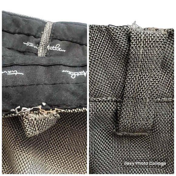 Travis Mathew Chino Shorts Mens 36 Gray Geo Print 10" Inseam Golf Outdoors READ - Picture 10 of 10